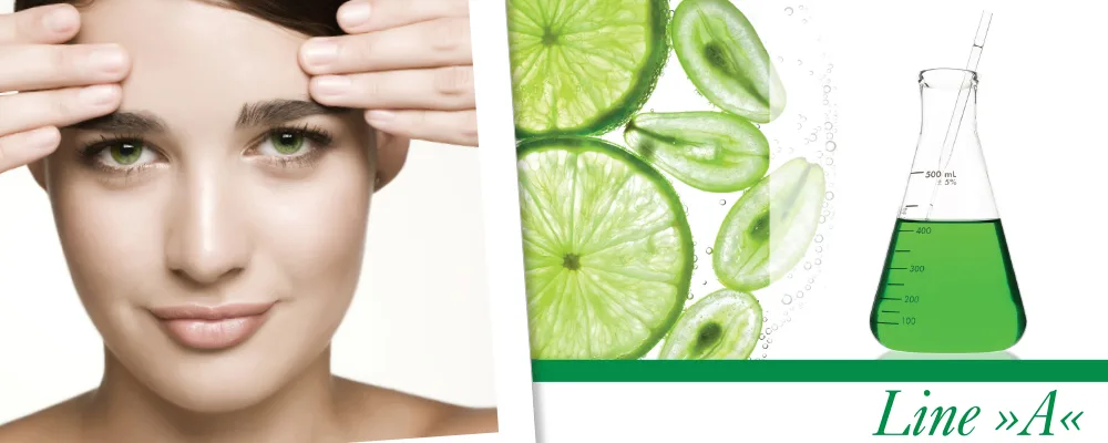 Line A - Dòng sản phẩm dành cho da dầu mụn với thành phần 100% Organics, giải quyết hiệu quả: tuyến dầu, bã nhờn, giảm sưng viêm & kháng khuẩn