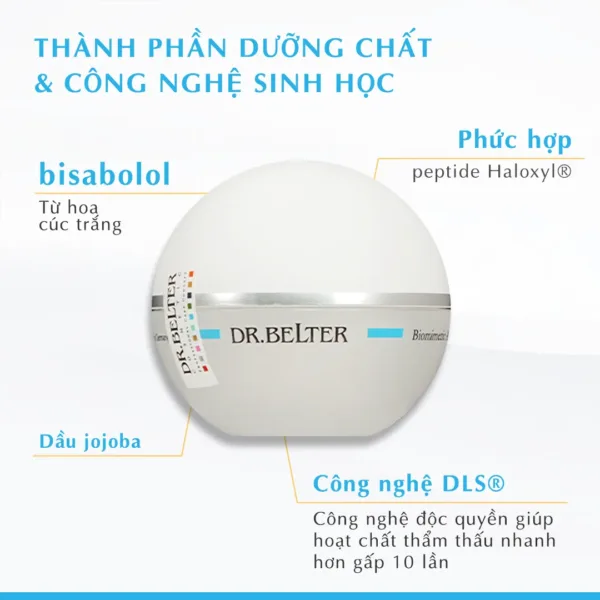 Alternative view of Kem dưỡng vùng mắt, cấp ẩm, ngừa nhăn Dr.Belter 404 Biomimetic Eye Cream 15ml