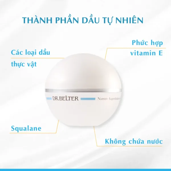 Alternative view of Kem dưỡng ẩm Dr.Belter làm mềm mịn nếp nhăn vùng mắt - Nutritiv Eye Balm (405)