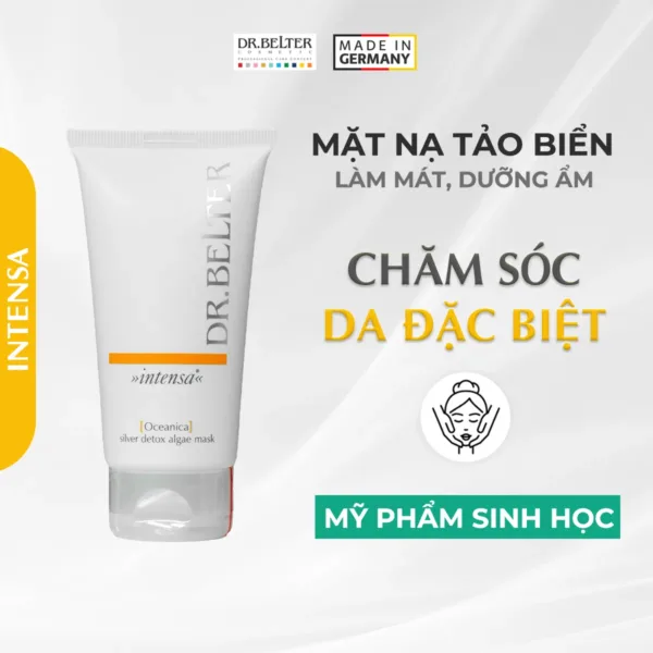 Alternative view of Mặt nạ đào thải độc tố, tinh thể bạc Dr.Belter 504 Oceanica Silver Detox Algae Mask 75ml.
