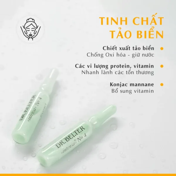 Alternative view of Tinh chất thải độc cho da Dr.Belter 508 Intensa No.4 Algae Extract 2ml