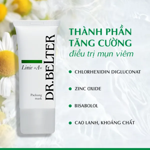 Alternative view of Mặt nạ dưỡng cho da mụn viêm Dr.Belter 523 Cream Mask 50ml.