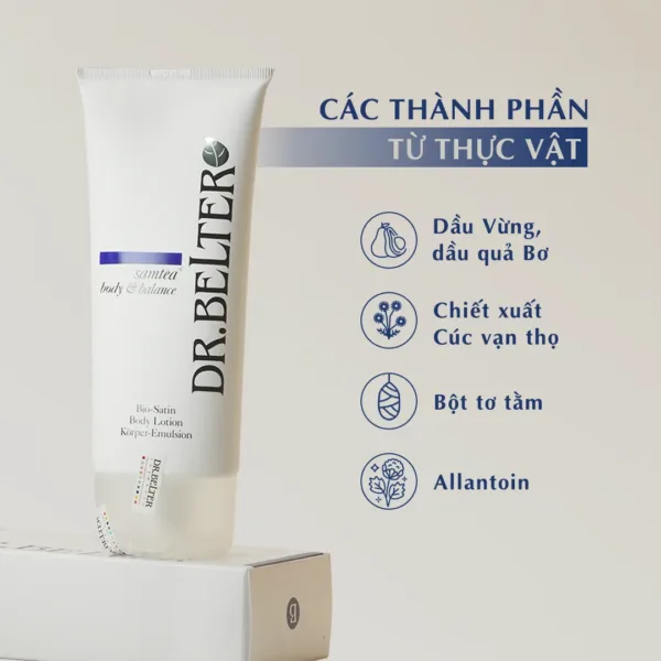 Alternative view of Sữa dưỡng thể Dr.Belter 616 Bio Satin Body Lotion 200ml.