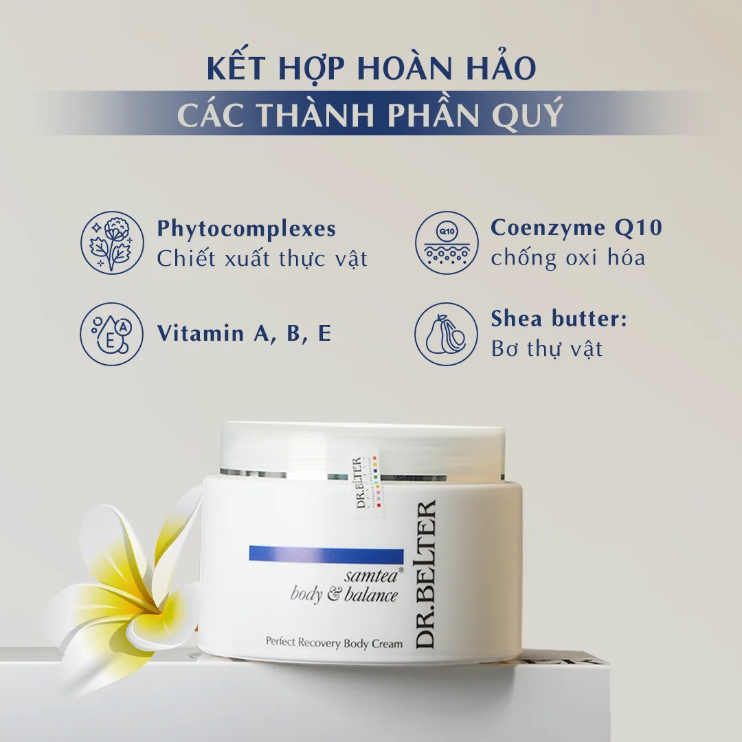 Kem dưỡng thể Dr.Belter 619 Perfect Recovery Body 230ml. 2 Kem dưỡng thể Dr.Belter 619 Perfect Recovery Body 230ml. - Ảnh 2