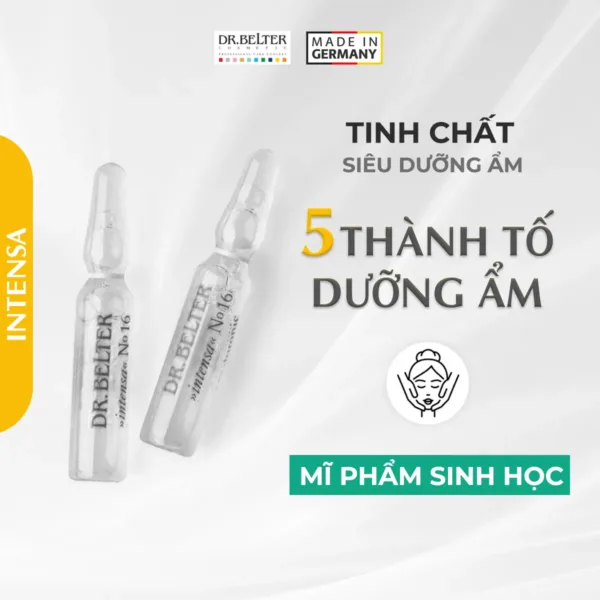 Alternative view of Tinh chất hỗ trợ tăng cường và phục hồi độ ẩm cho da Dr.Belter 723 No.16 Hyaluronic Factor 5 2ml