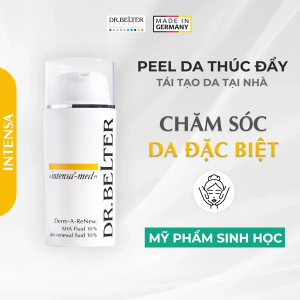 Alternative view of Peel hỗ trợ phục hồi da tại nhà Dr.Belter 746 Derm A ReNew Skin Renewal Fluid 10% 30ml.