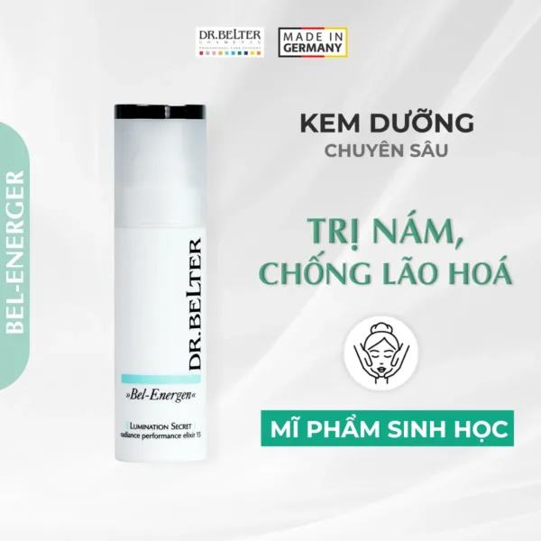 Alternative view of Serum dưỡng sáng, mờ thâm Dr.Belter 775 LUMINATION SECRET RADIANCE PERFORMANCE ELIXIR (30ml).