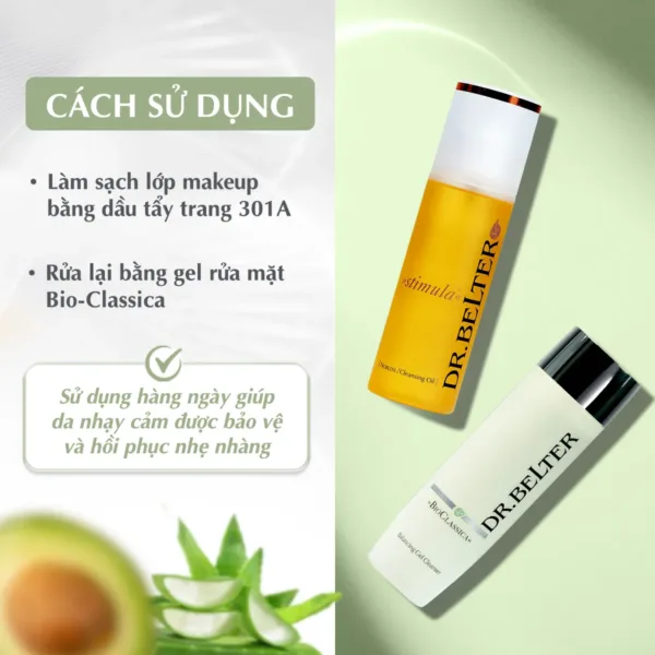 Alternative view of Bộ sản phẩm làm sạch kép, dịu nhẹ Dr.Belter tk1 Gentle cleanse.