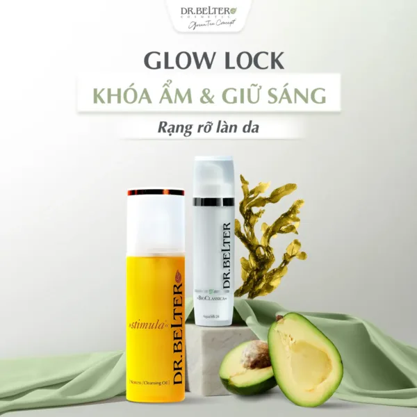 Bộ sản phẩm giúp da khóa ẩm