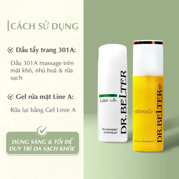 Alternative view of Bộ sản phẩm làm sạch kép cho da dầu mụn Dr.Belter tk2 Pure Start.