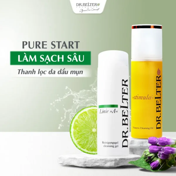 Combo làm sạch cho da dầu mụn