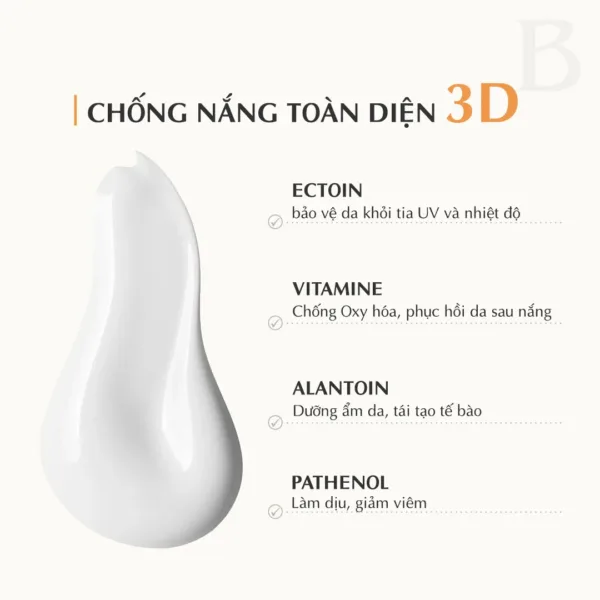 Alternative view of Kem chống nắng cho da nhạy cảm, dễ kích ứng SPF30 Dr.Belter 822 Sun Protection Fluid 150ml - Chính Hãng Đức.
