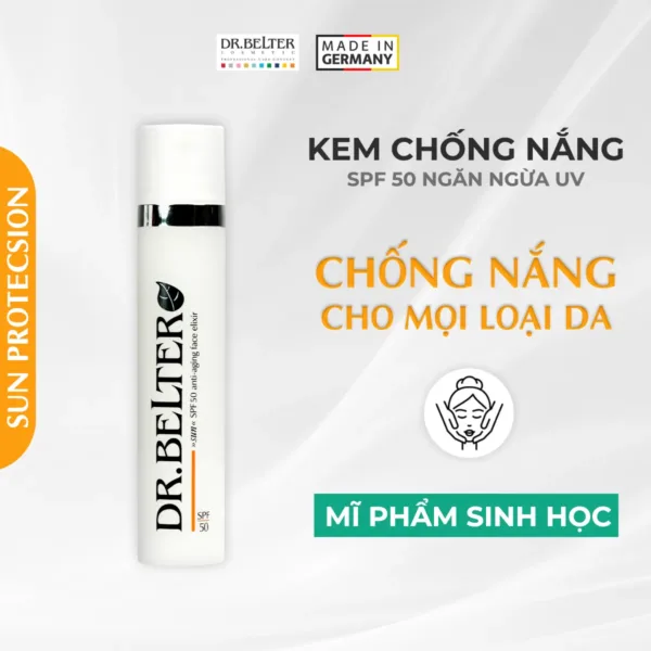 chống nắng da nhạy cảm spf50