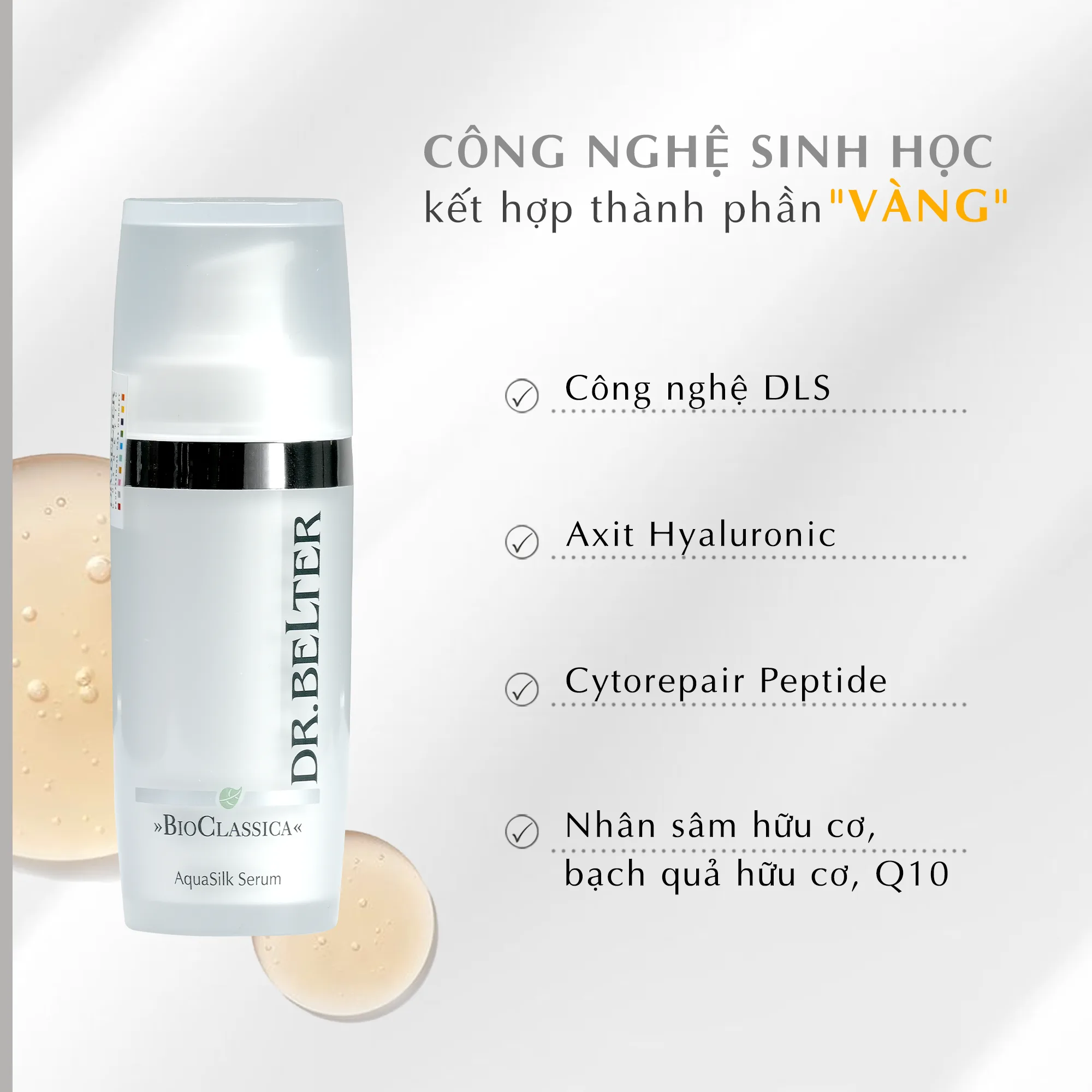 Serum dưỡng ẩm chống lão hóa Dr.Belter- Trả lại làn da trẻ hóa cho bạn